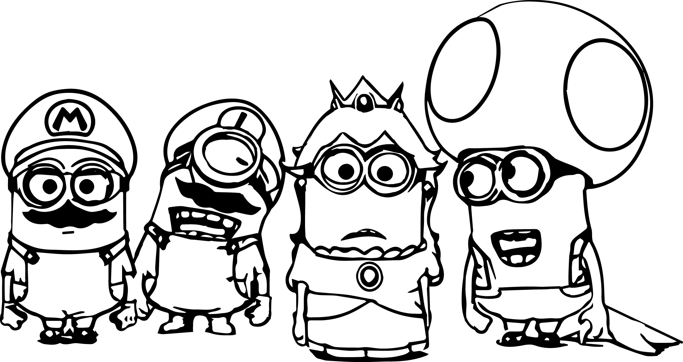 55 Printable Coloring Book Minions 40