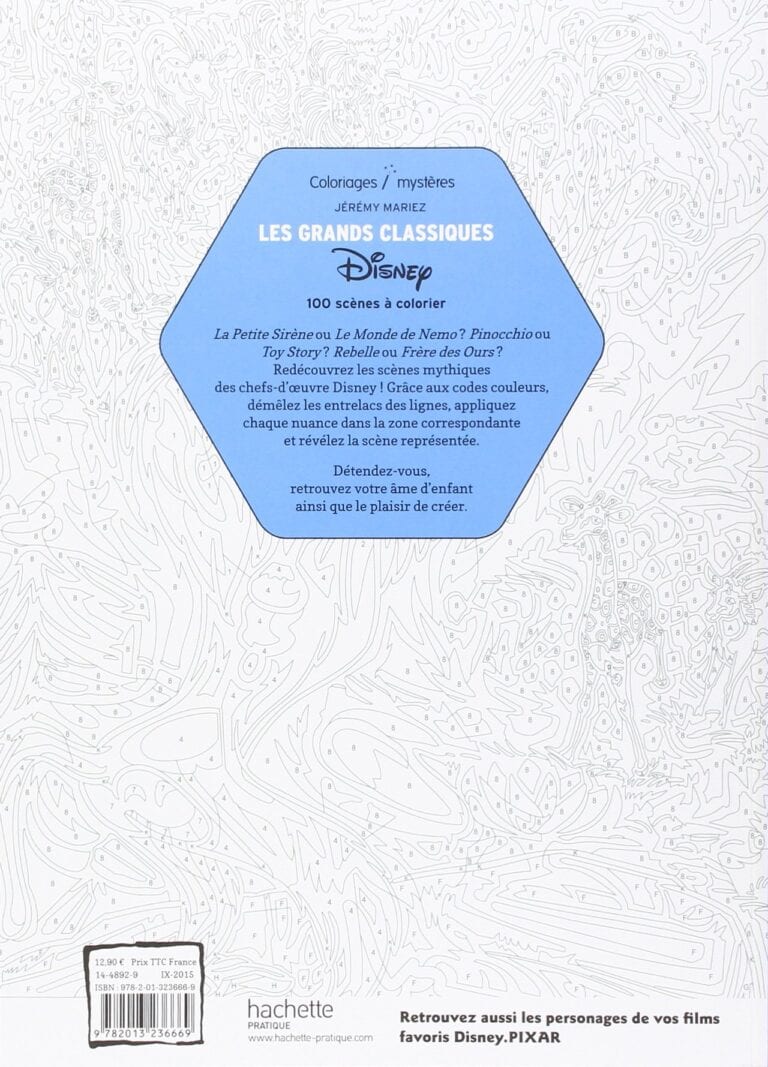 70 Printable Disney Mystery Coloring Book Pdf 5