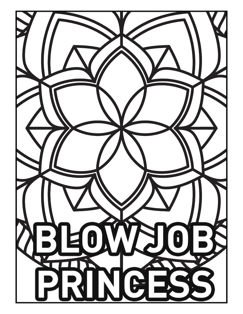 80 Printable Cuss Word Adult Coloring Book 39