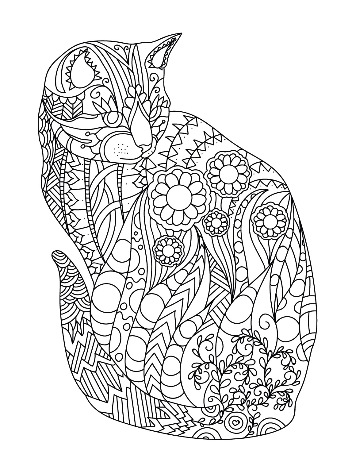 80 Printable Cute Adult Coloring Books 45