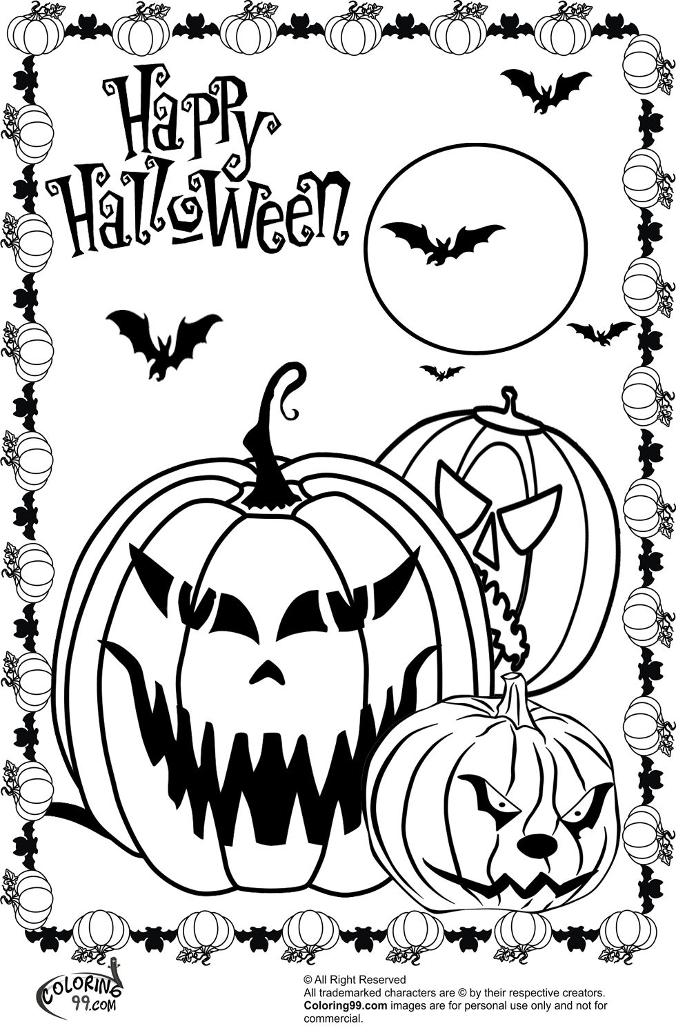 80 Printable Cute And Creepy Coloring Book Finished Pages 86