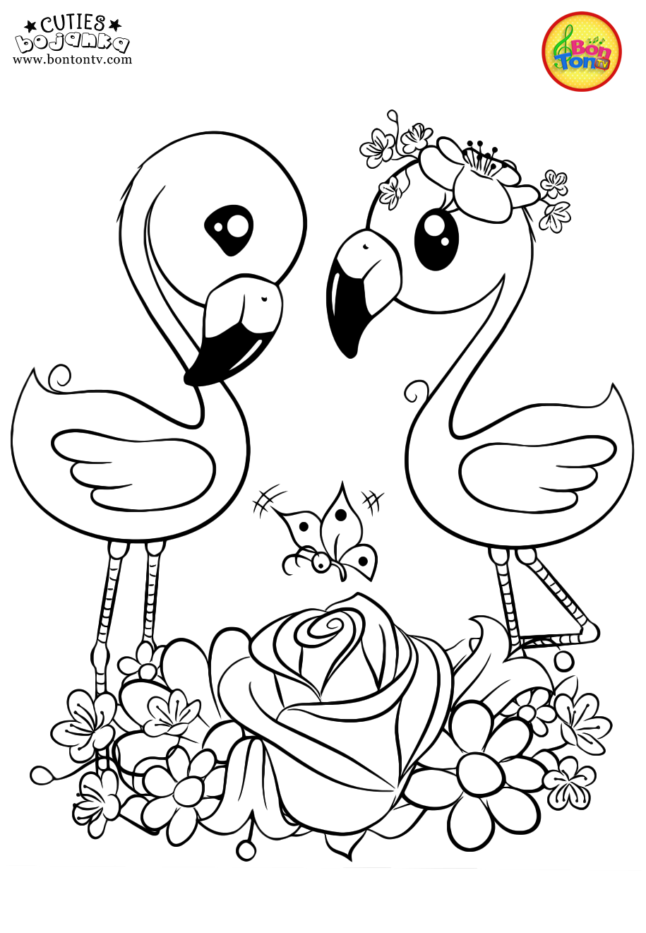 80 Printable Cute Coloring Book Pages 38