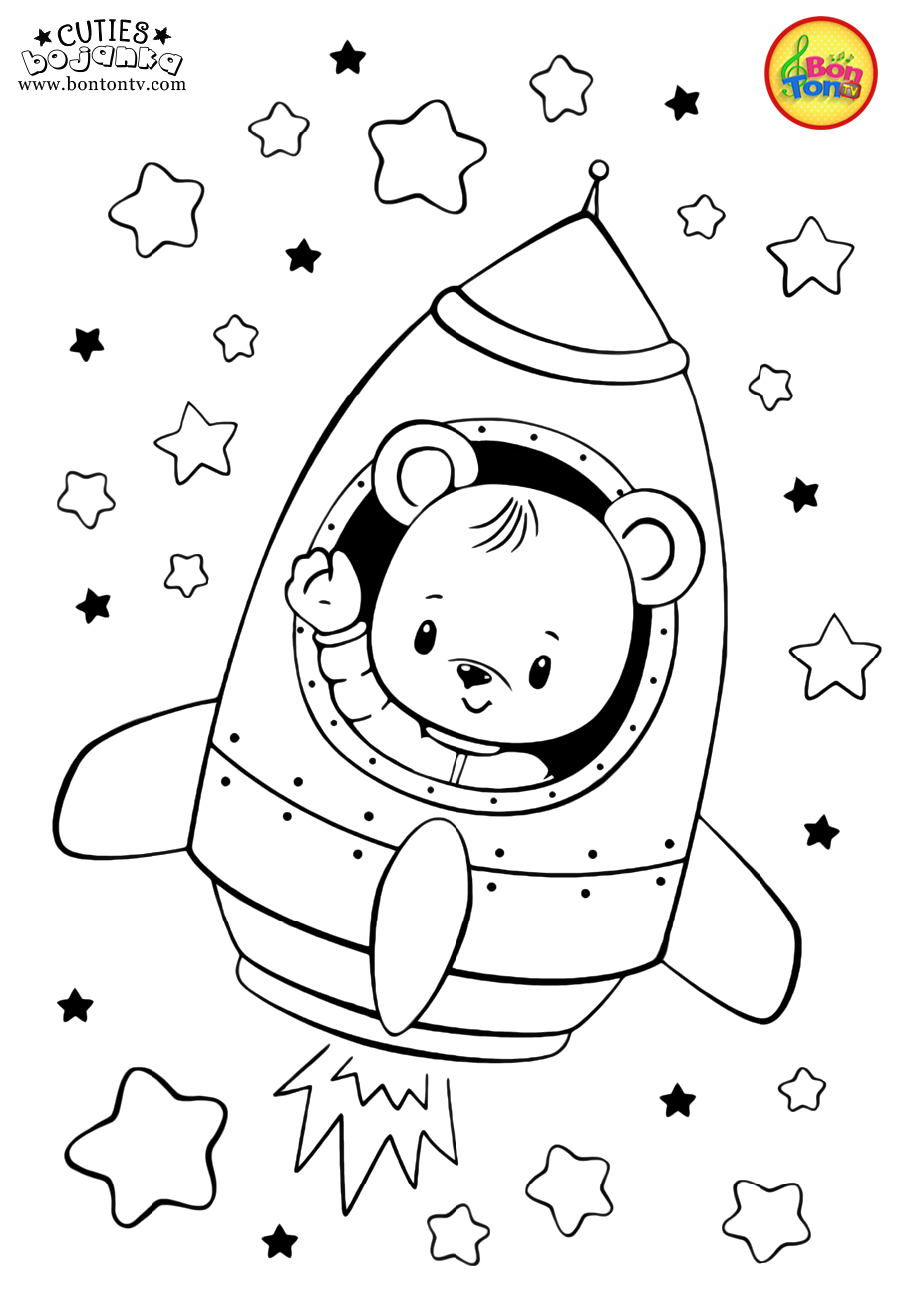 80 Printable Cute Coloring Book Pages 78