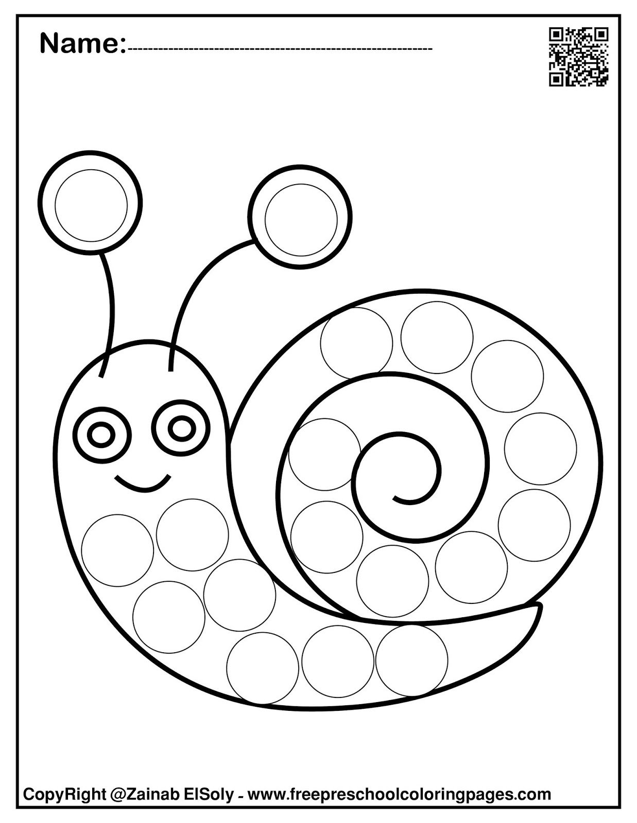 80 Printable Dot Coloring Book 42