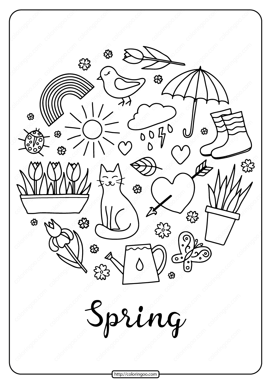 80 Printable Spring Festival Coloring Pages 15