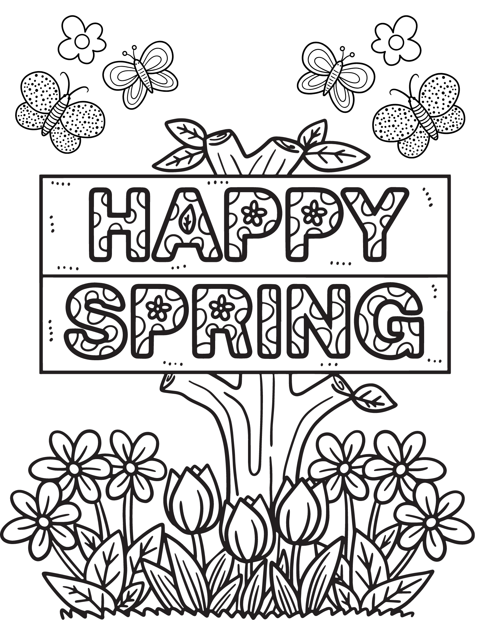 80 Printable Spring Festival Coloring Pages 82