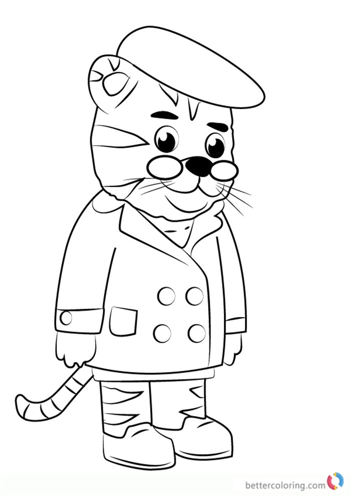 90 Daniel Tiger Coloring Book 43