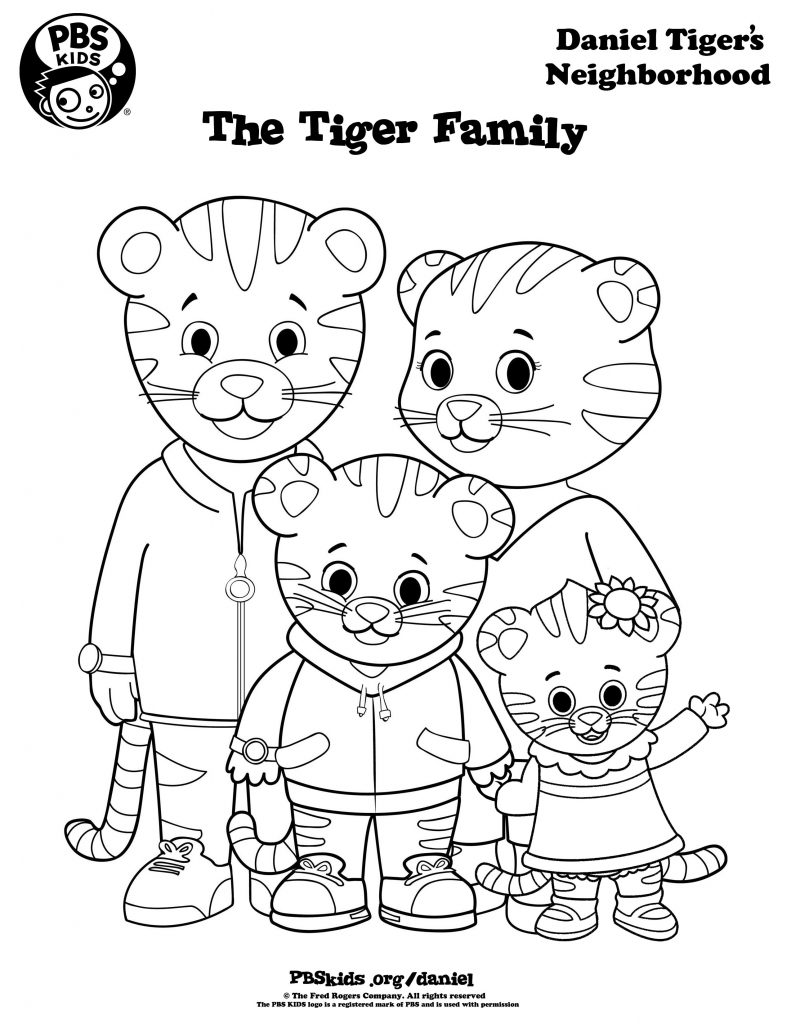 90 Daniel Tiger Coloring Book 94