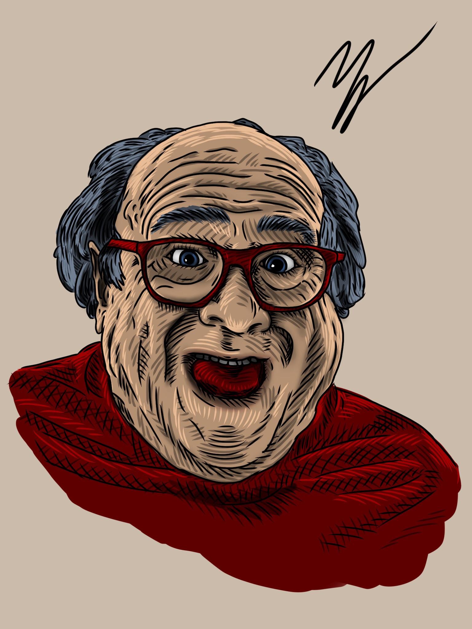 90 Danny Devito Coloring Book 72