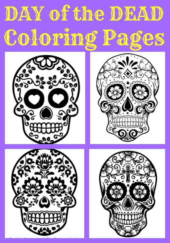 90 Day Of The Dead Coloring Book 82