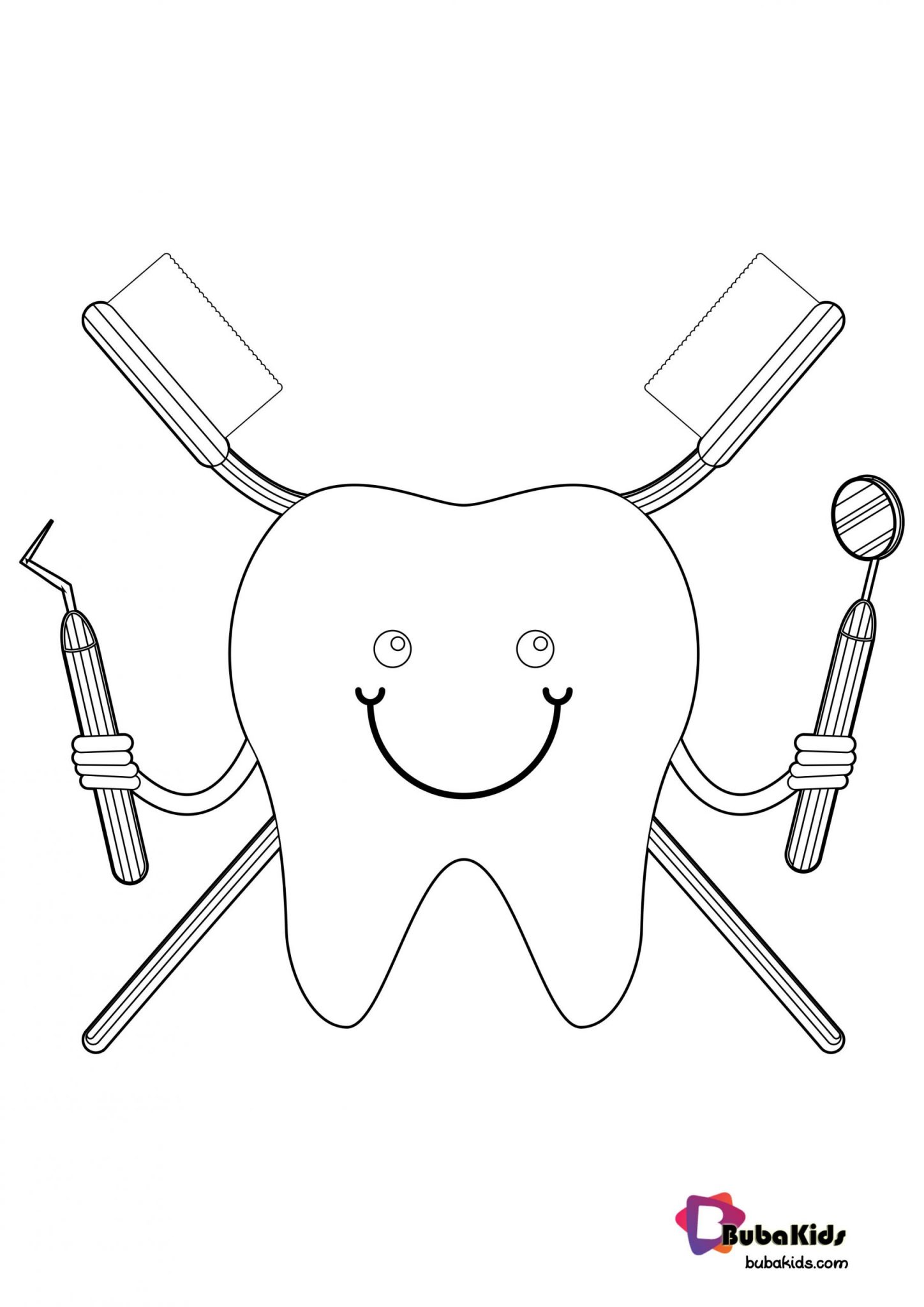 90 Printable Dental Anatomy Coloring Book 88