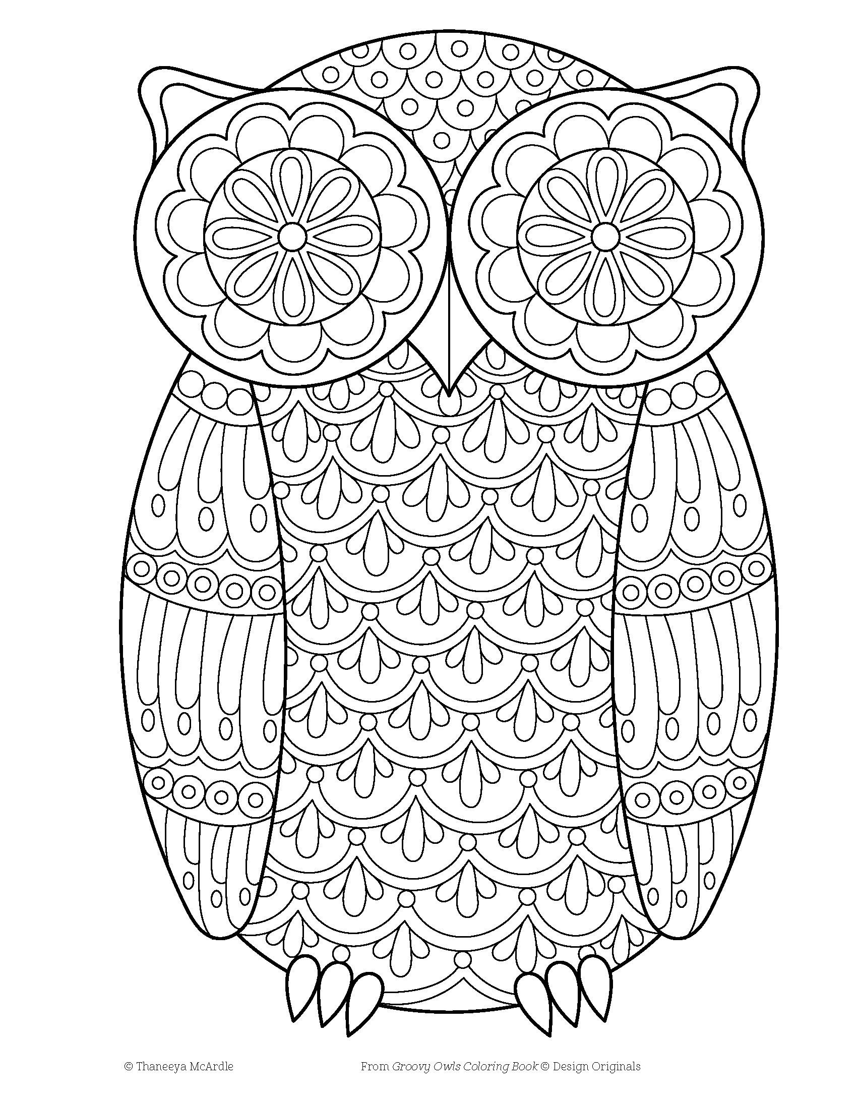 90 Printable Design Originals Coloring Books 21