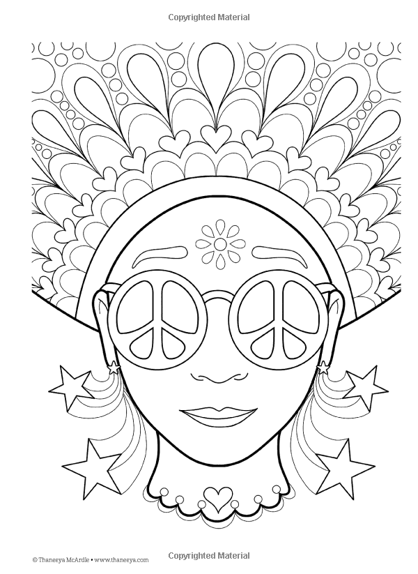 90 Printable Design Originals Coloring Books 65