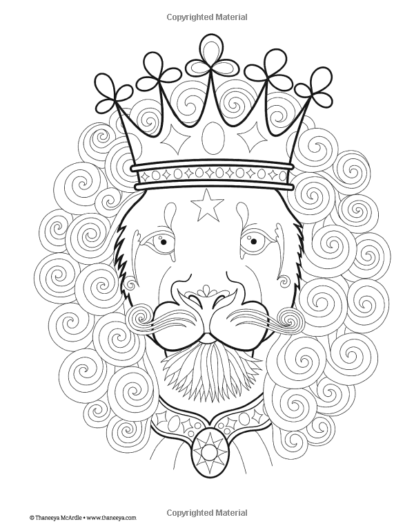 90 Printable Design Originals Coloring Books 96