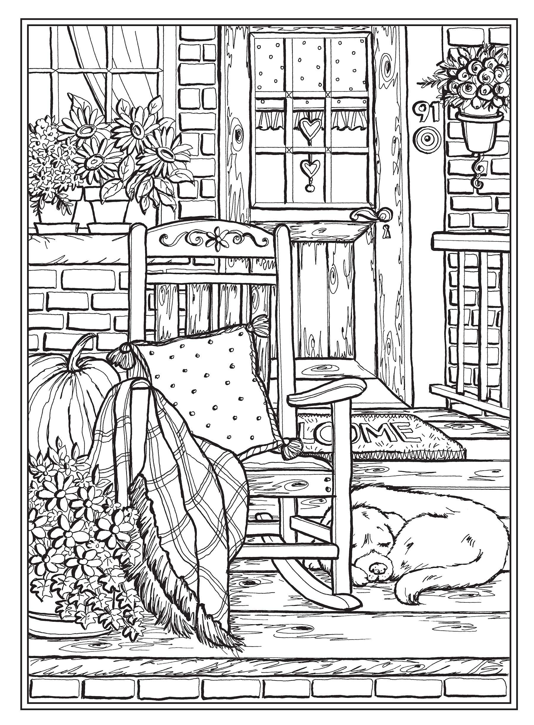 90 Printable Detailed Coloring Books 49