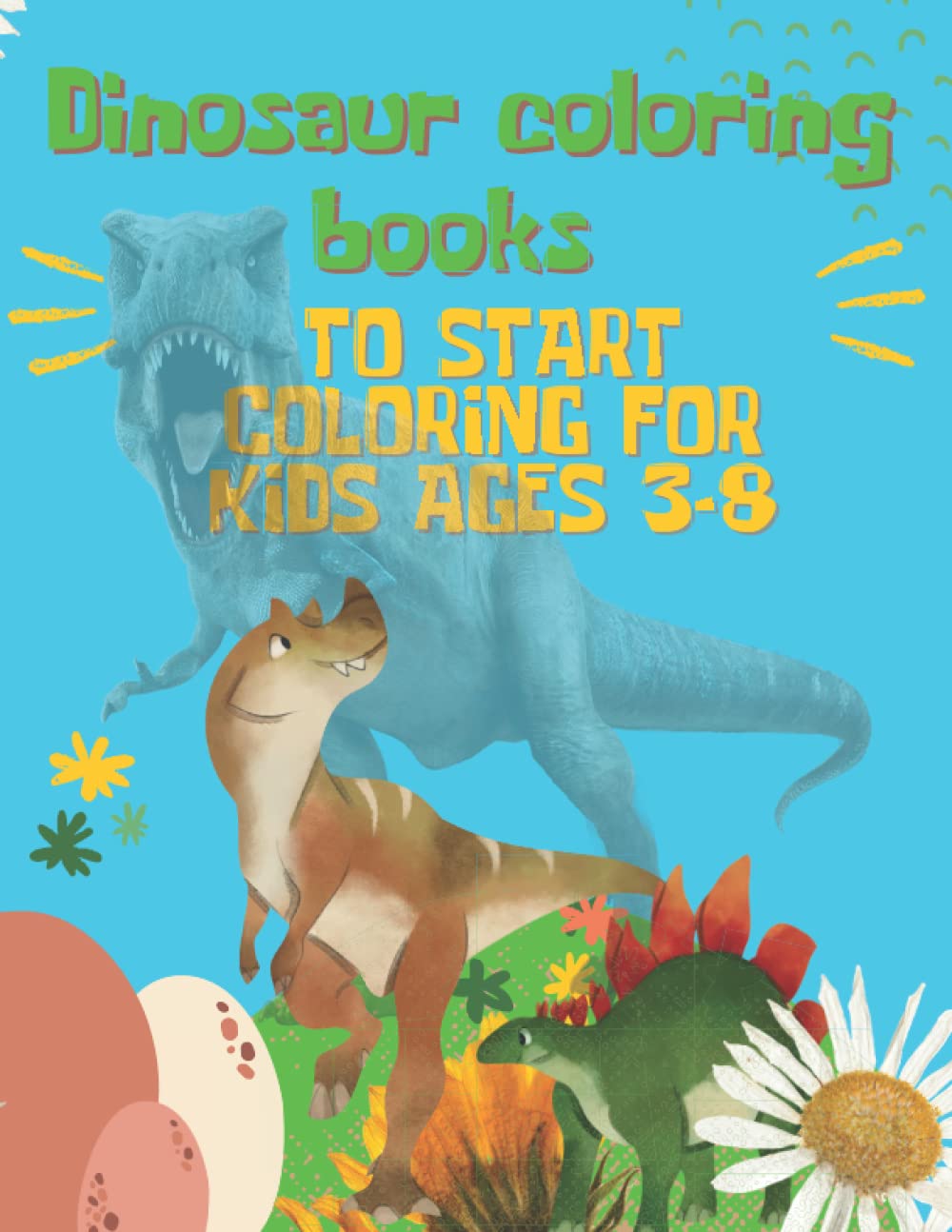 90 Printable Dinosaur Color Book 13