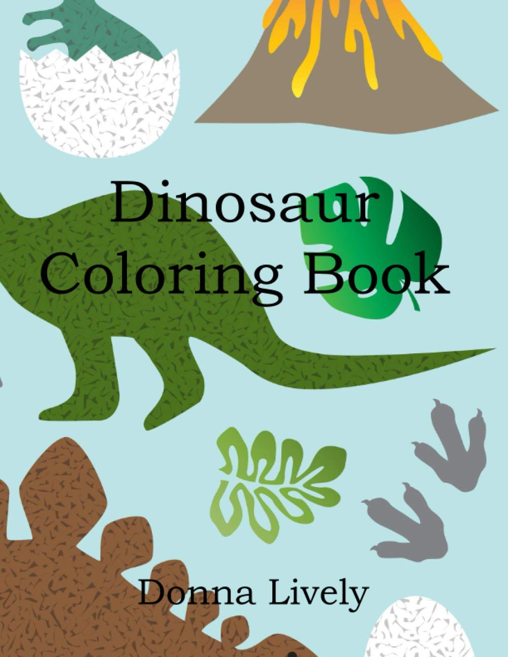 90 Printable Dinosaur Color Book 21