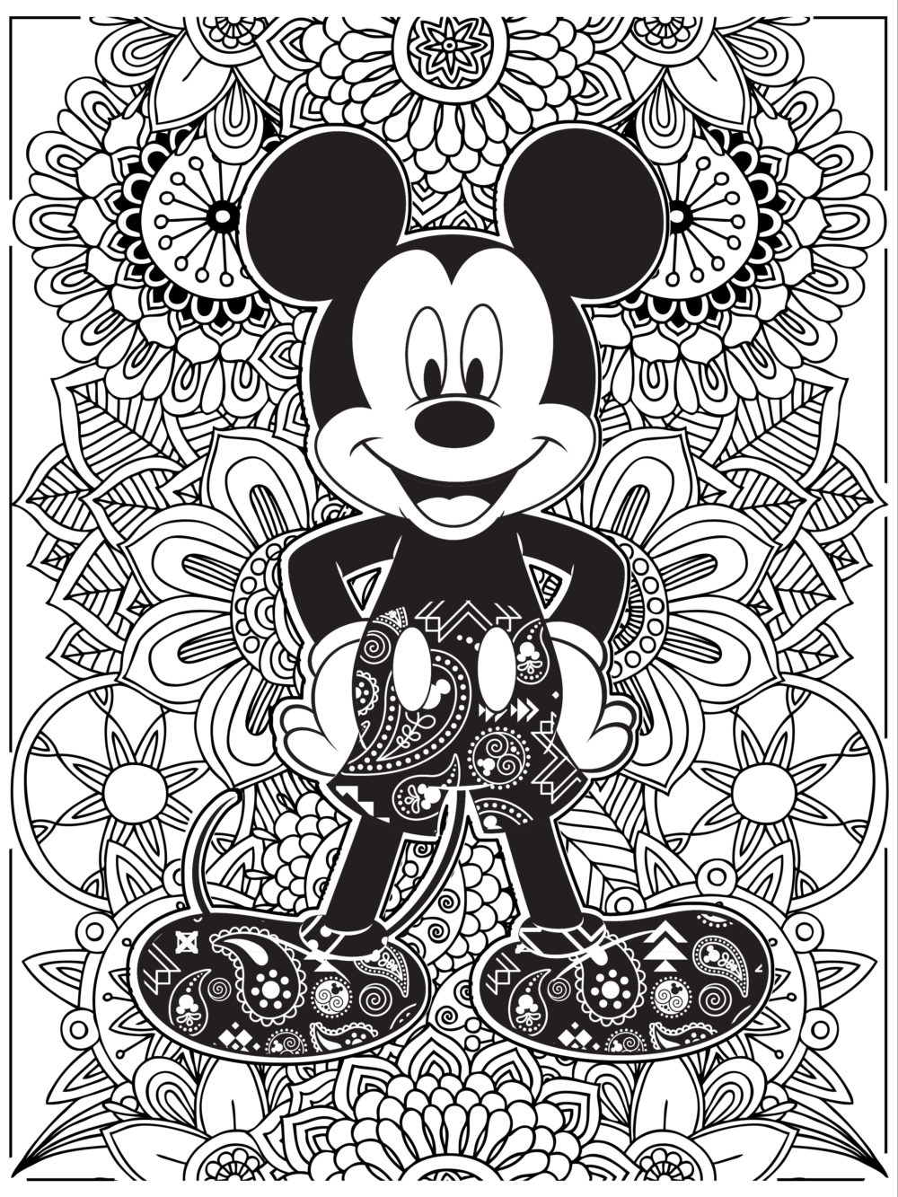 90 Printable Disney 300 Coloring Book 79