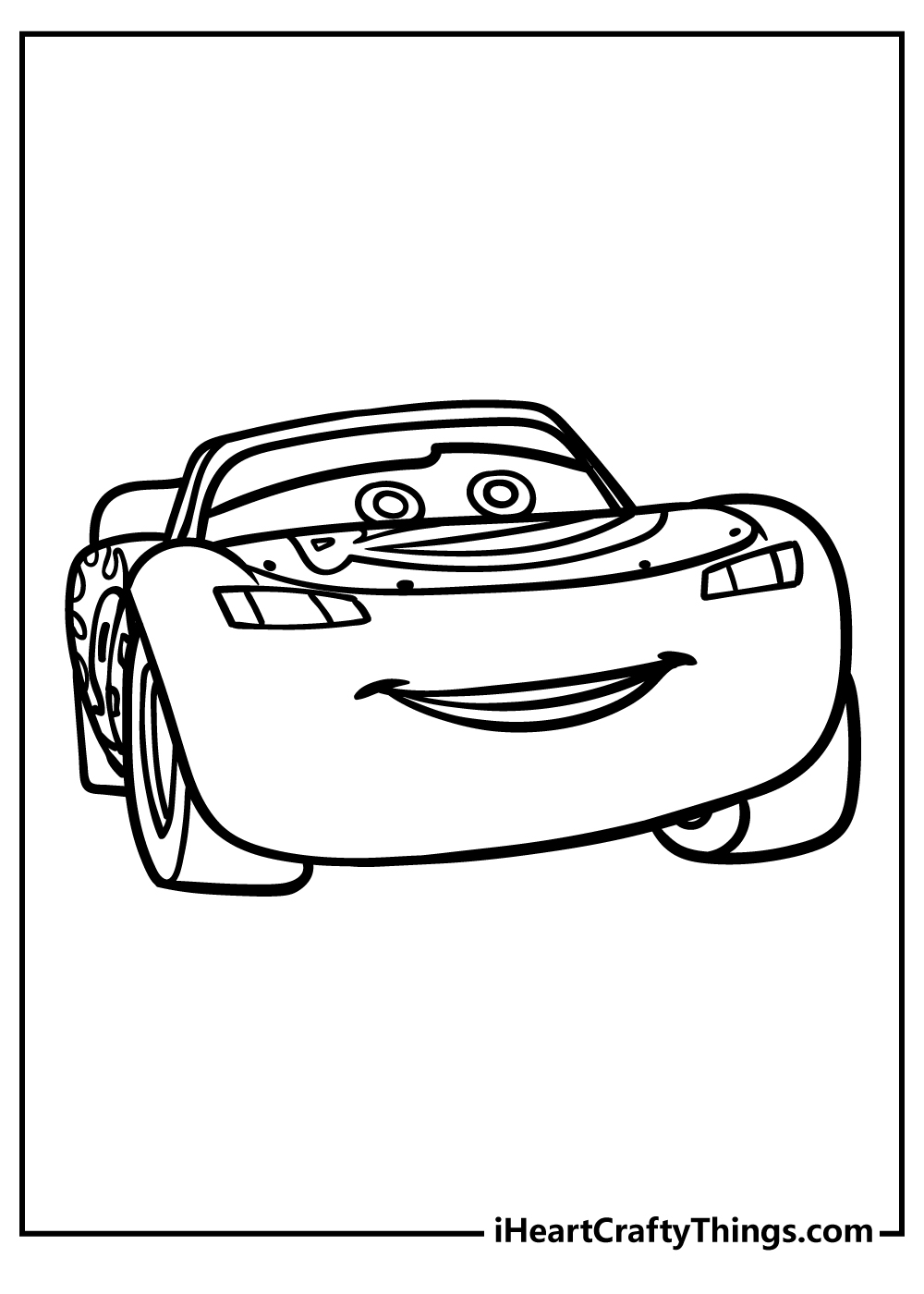 90 Printable Disney Cars Coloring Book 25