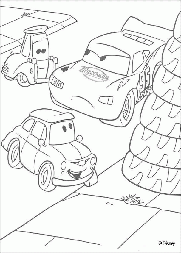 90 Printable Disney Cars Coloring Book 66