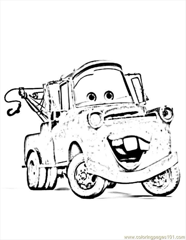 90 Printable Disney Cars Coloring Book 87