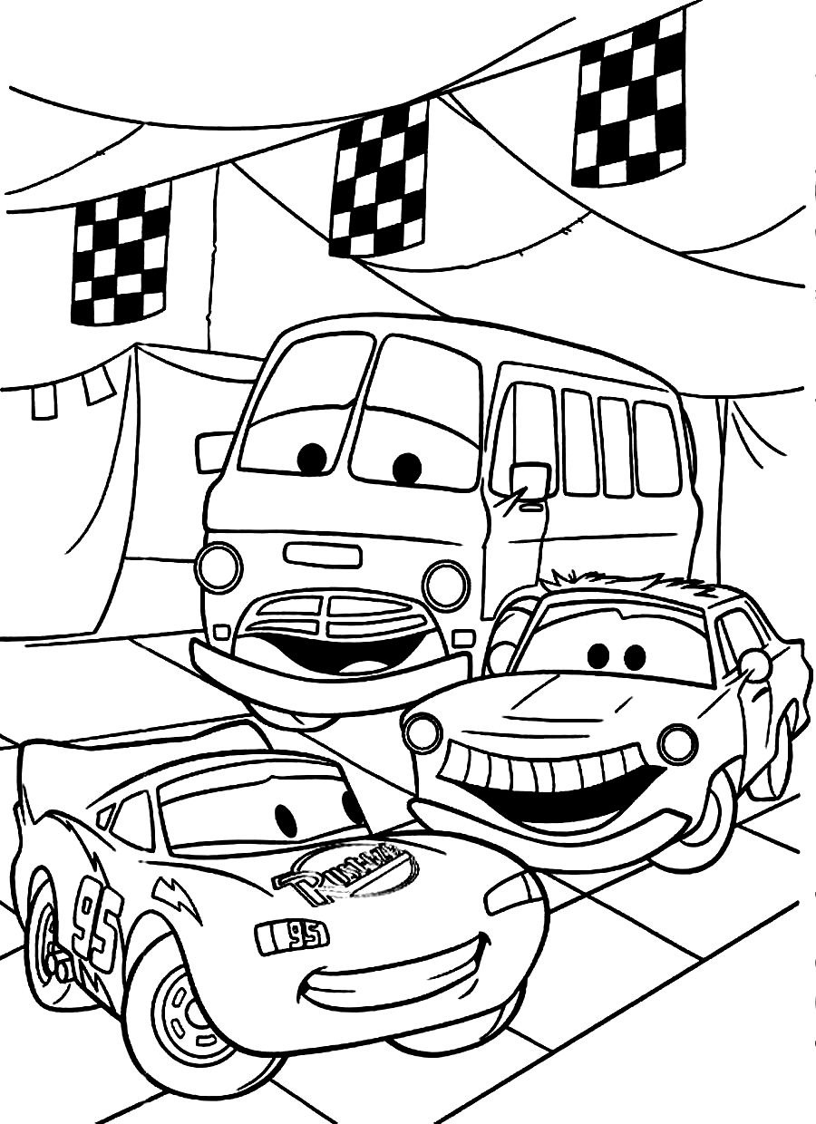 90 Printable Disney Cars Coloring Book 94