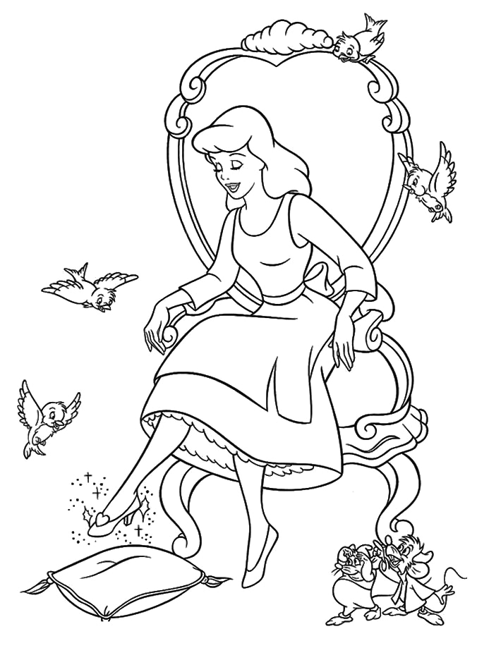 90 Printable Disney Princess Coloring Books 10