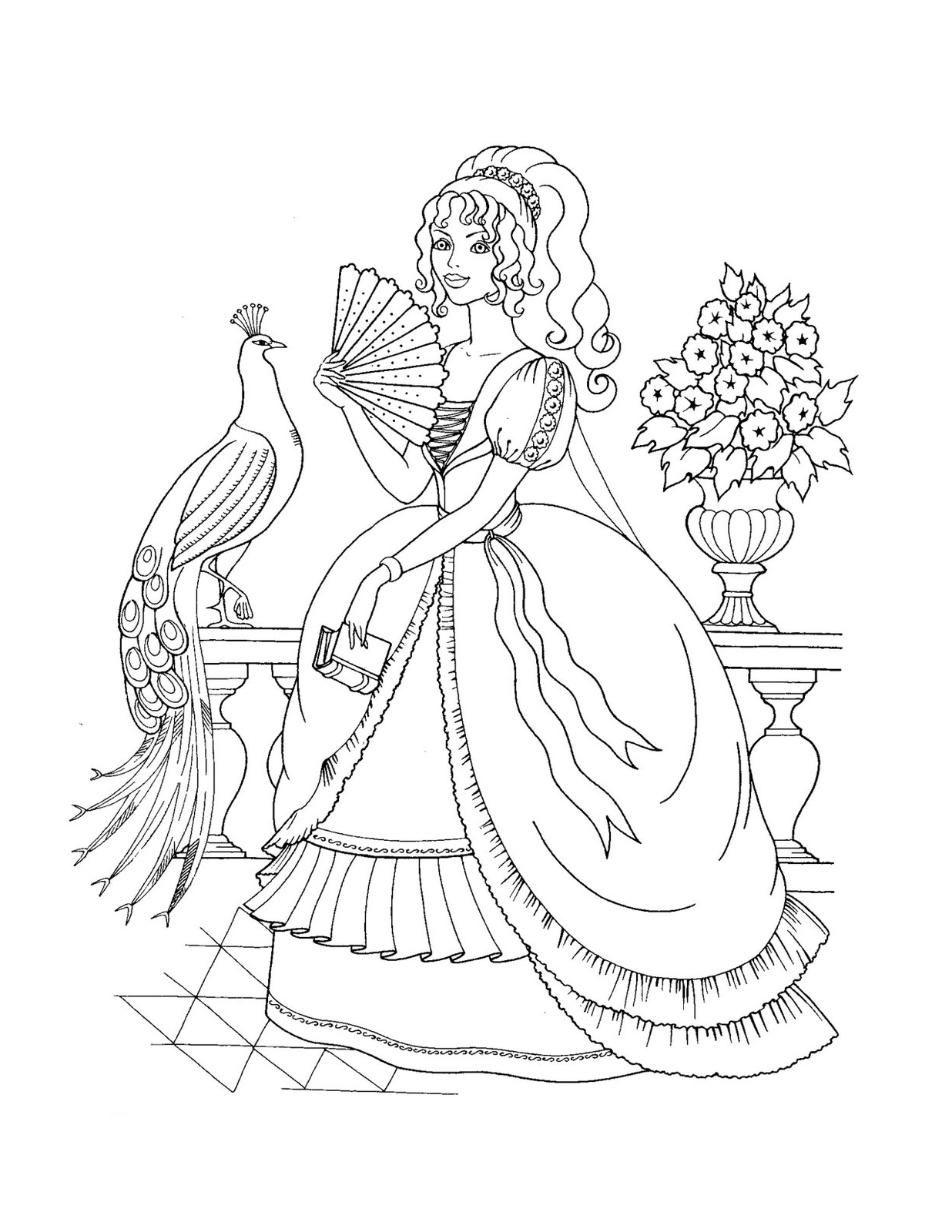 90 Printable Disney Princess Coloring Books 15