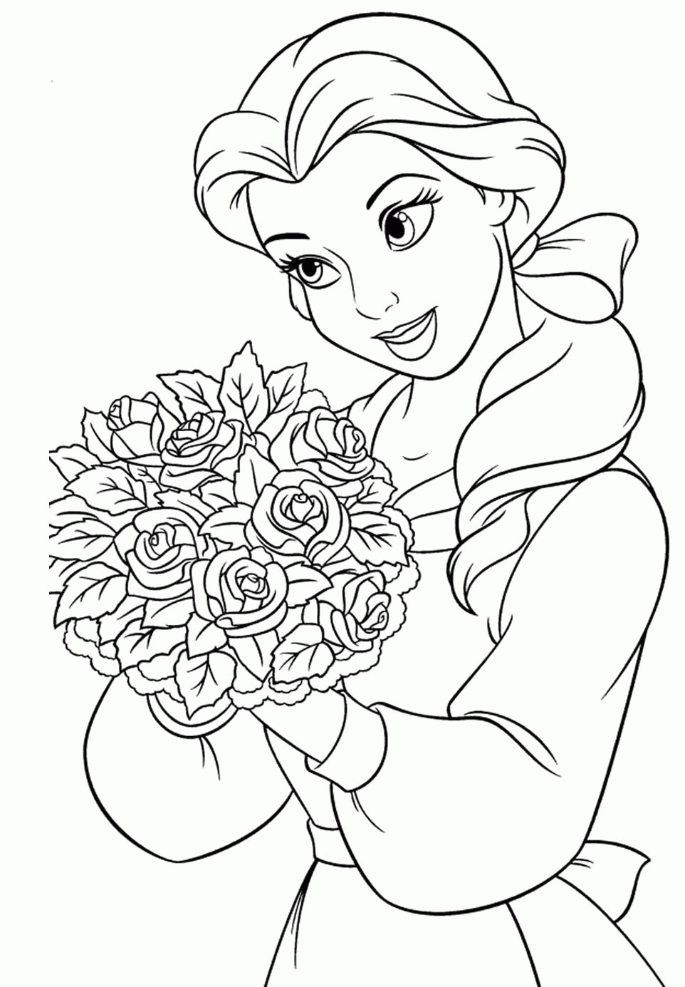 90 Printable Disney Princess Coloring Books 60