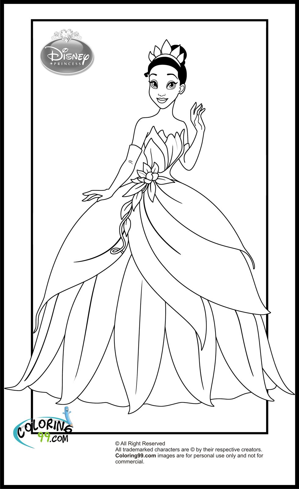 90 Printable Disney Princess Coloring Books 89