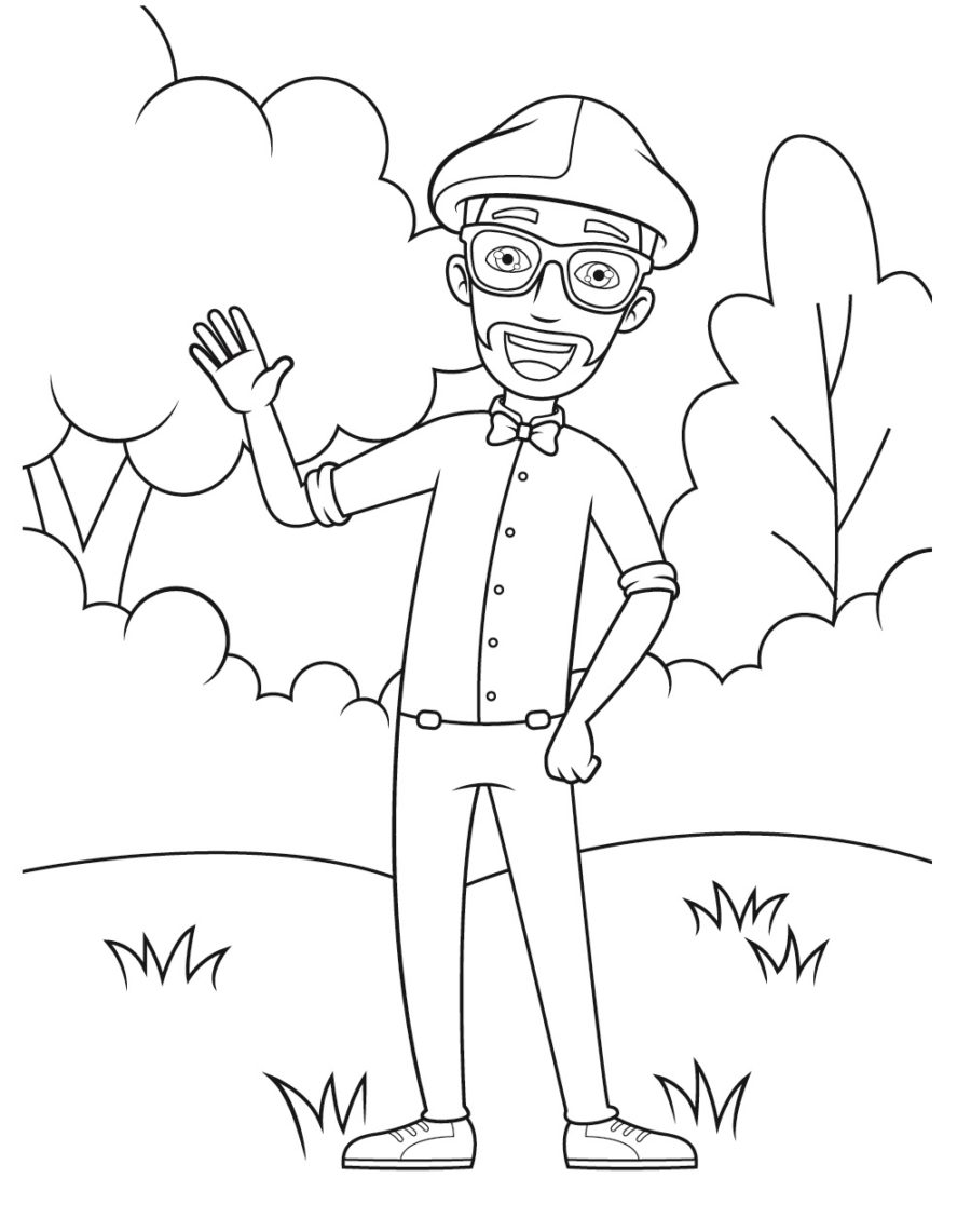 Get 85 Blippi Coloring Pages Free Ideas 22