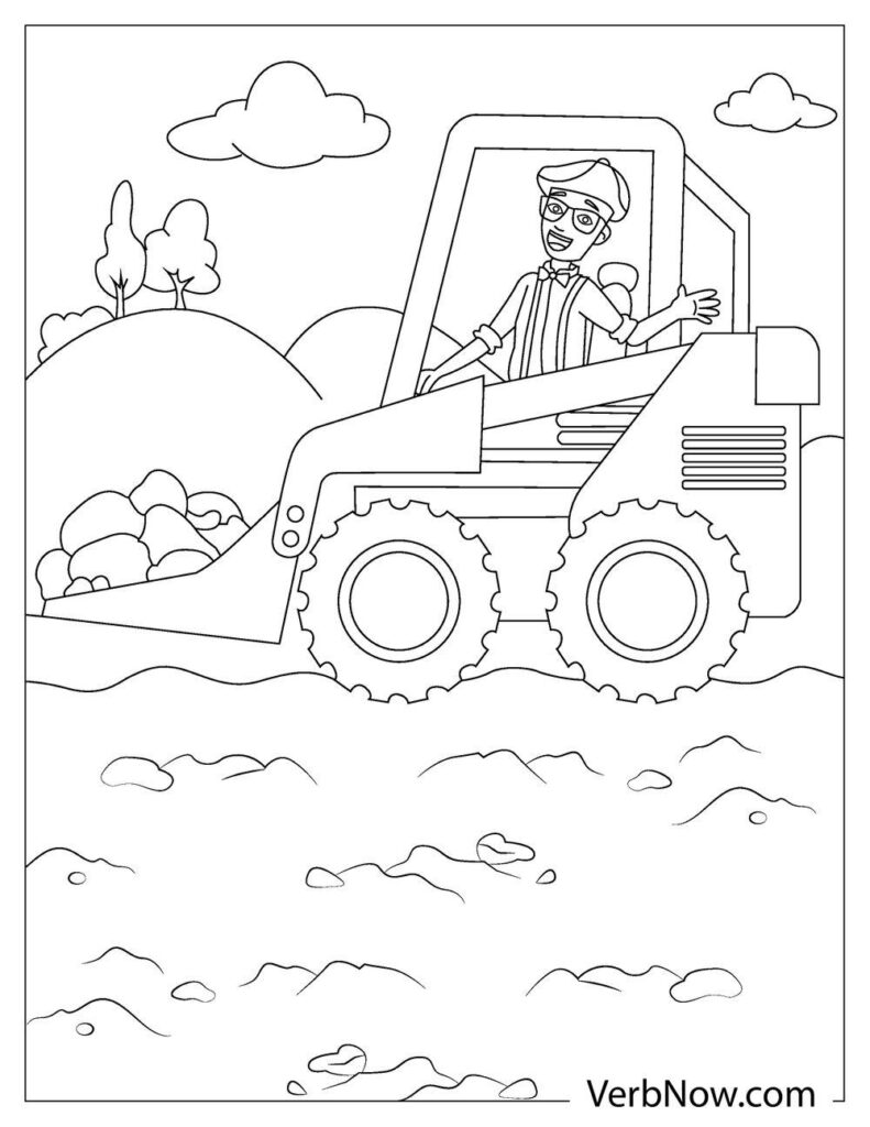 Get 85 Blippi Coloring Pages Free Ideas 56