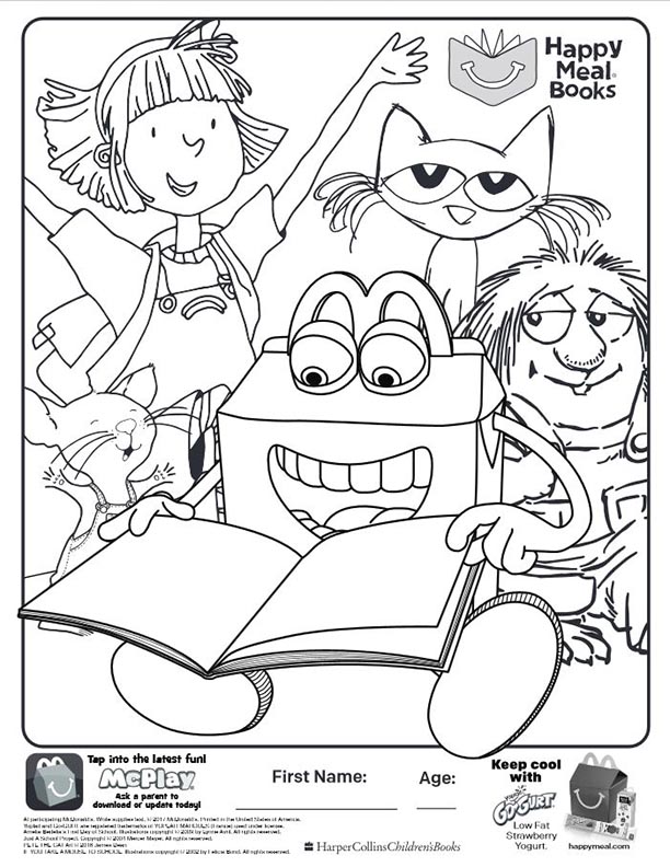 Get 85 Happy Meal Coloring Page Ideas 2