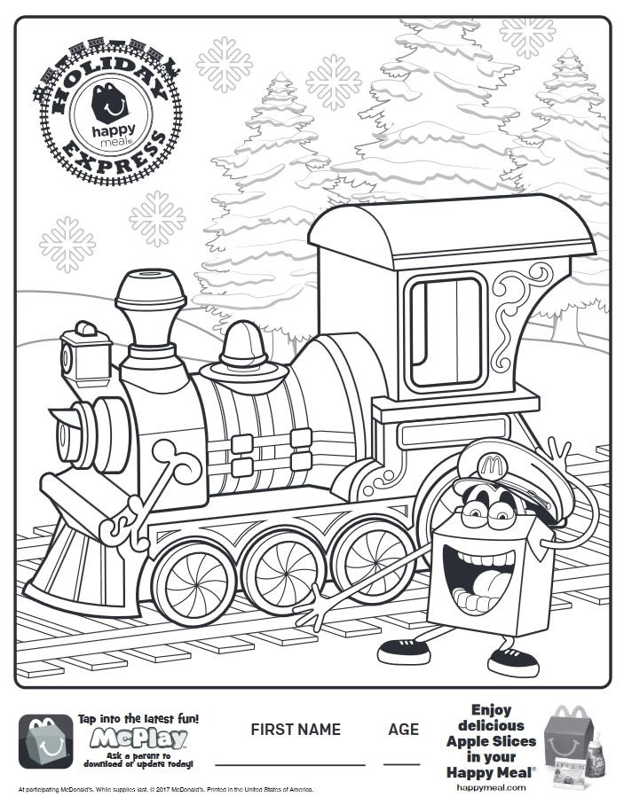 Get 85 Happy Meal Coloring Page Ideas 43