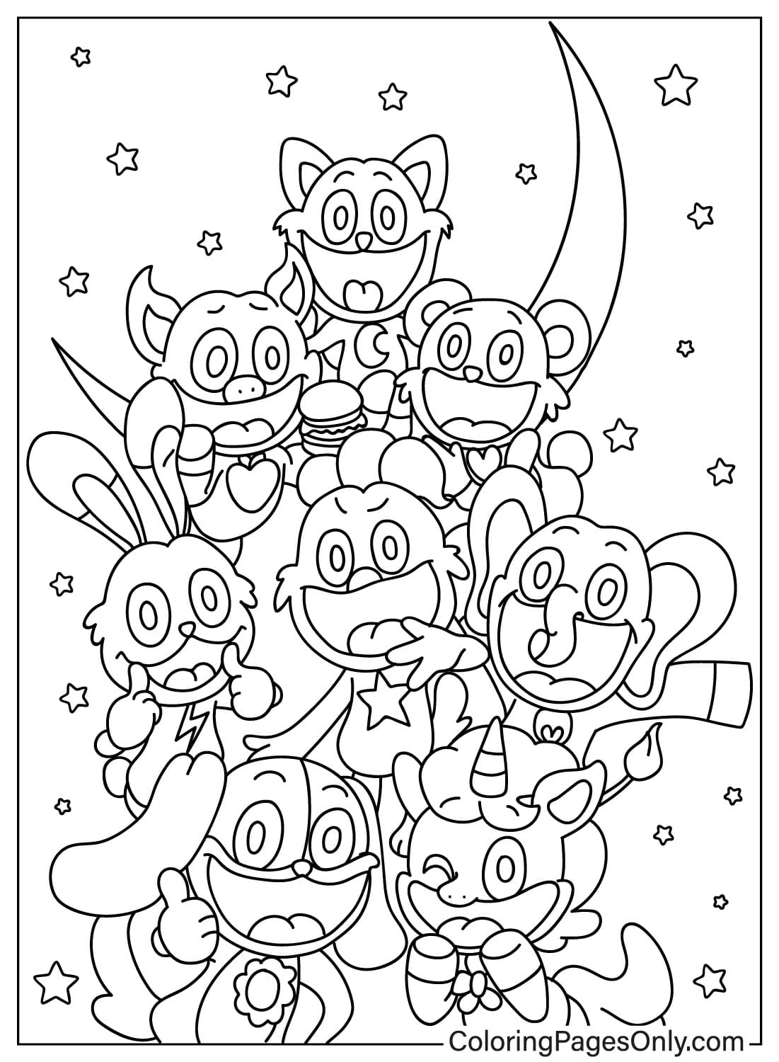 Get 85 Smile Coloring Pages Ideas 20