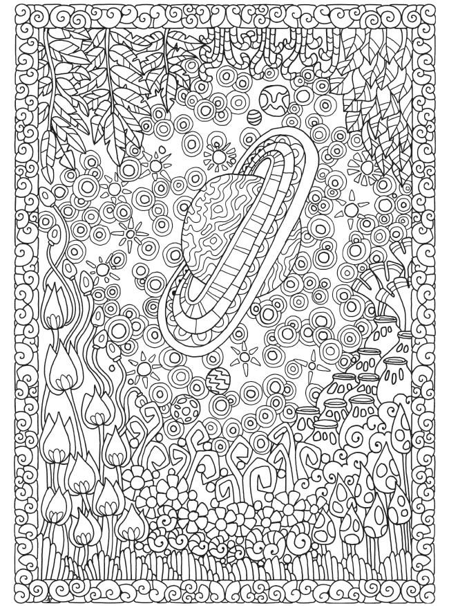 60 Printable Dover Publications Coloring Books 3