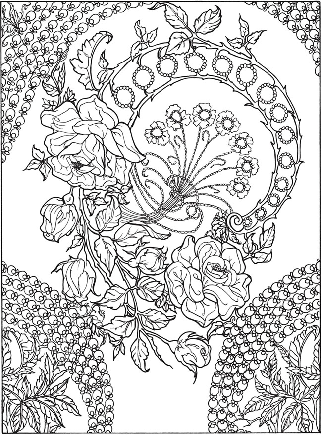 60 Printable Dover Publications Coloring Books 59