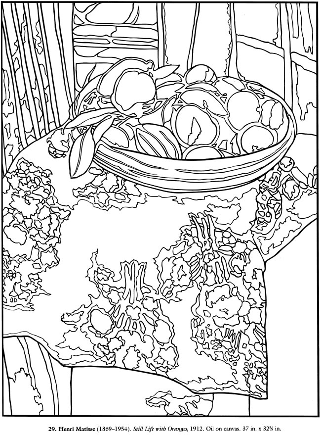 60 Printable Dover Publications Coloring Books 6