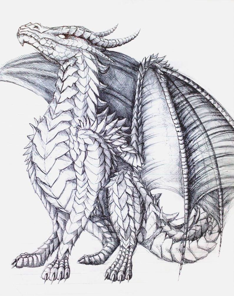 60 Printable Dragon Coloring Books For Adults 30