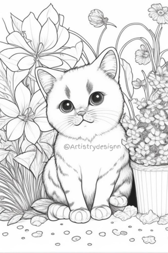 60 Printable Drawing For Coloring Books 12