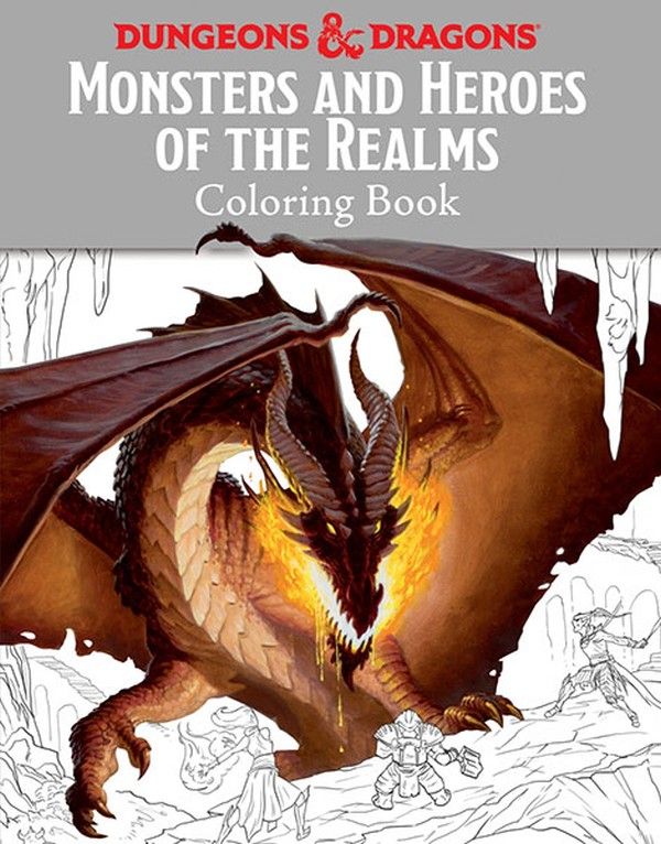 60 Printable Dungeons And Dragons Coloring Book 33