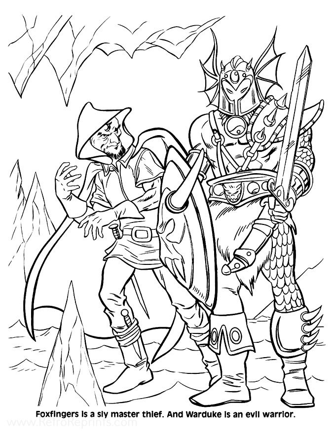 60 Printable Dungeons And Dragons Coloring Book 57