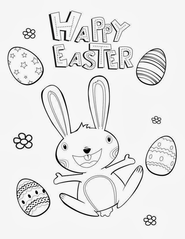 60 Printable Easter Coloring Book Pages 26