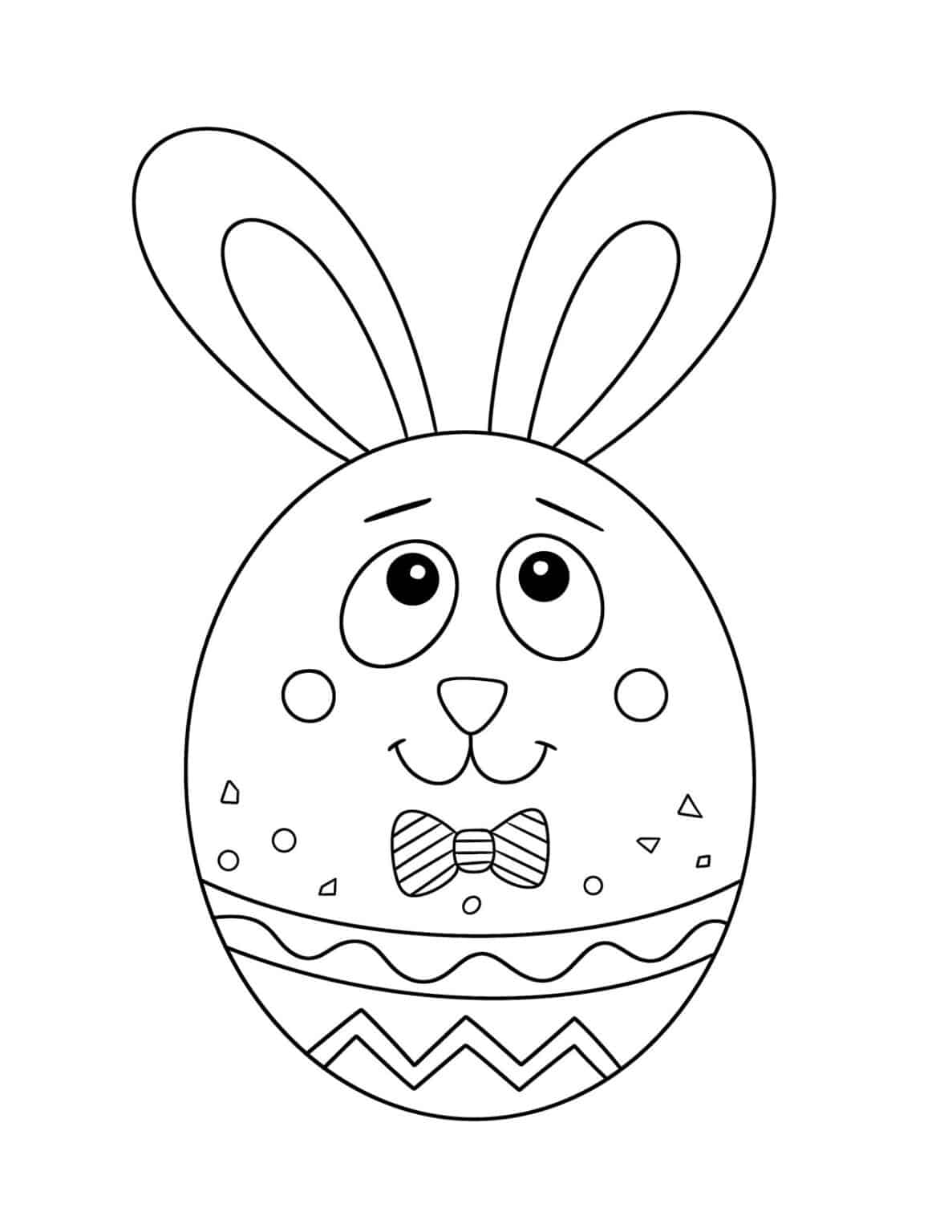 60 Printable Easter Coloring Book Pages 33