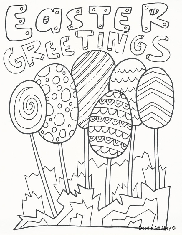 60 Printable Easter Coloring Book Pages 7