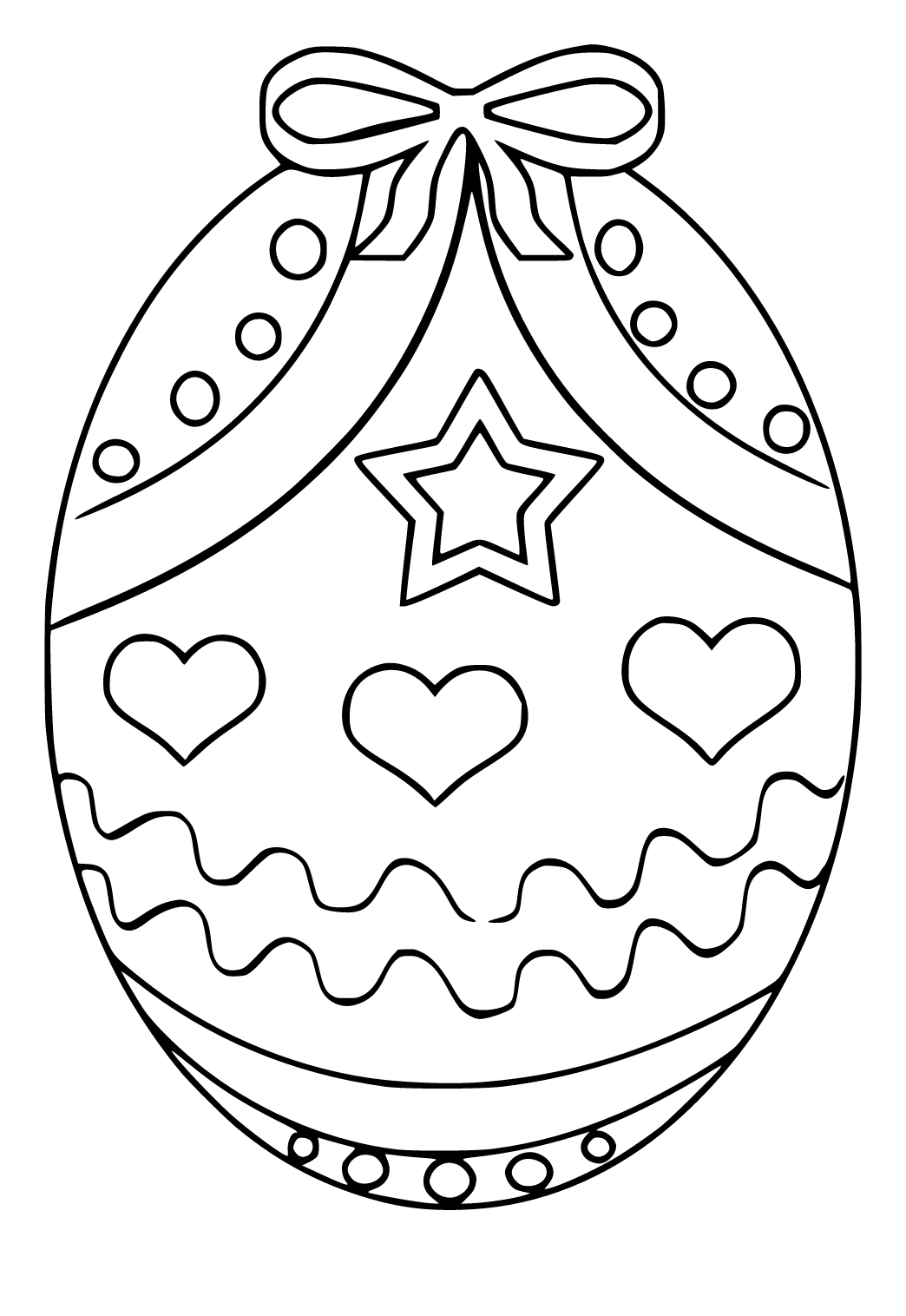 60 Printable Easter Egg Coloring Book 32