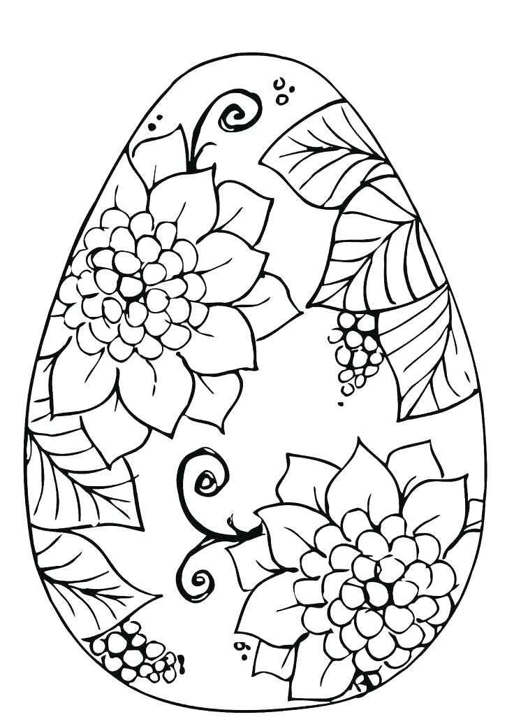 60 Printable Easter Egg Coloring Book 35