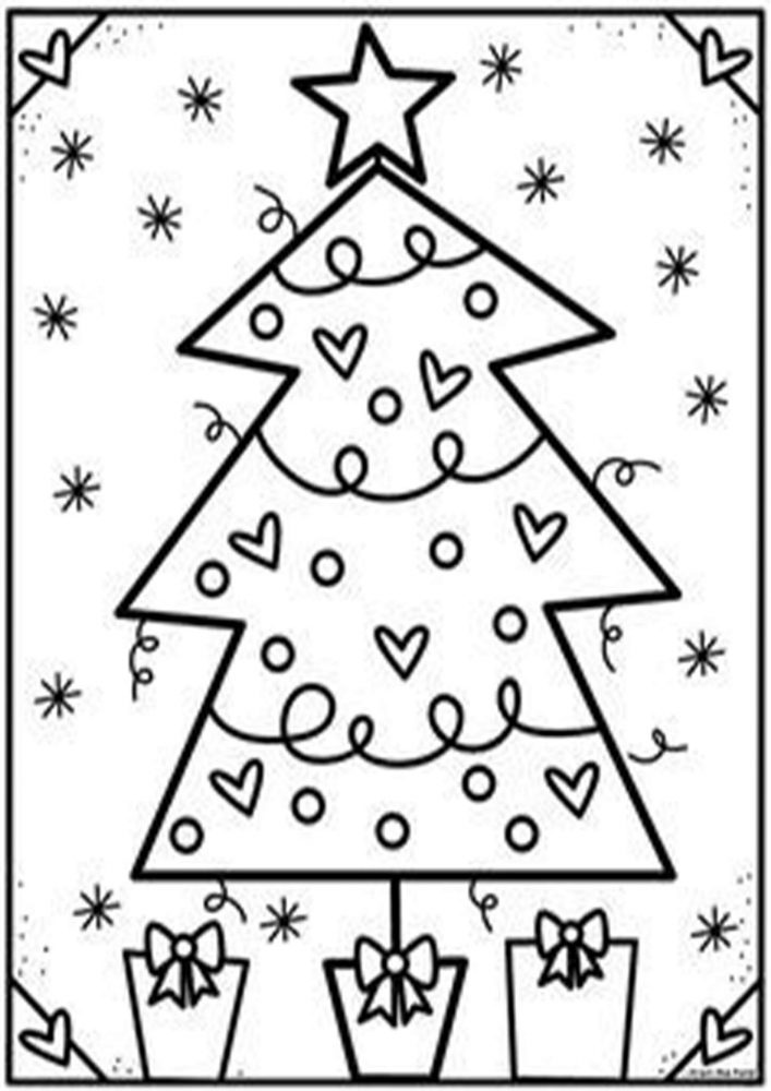 Get 85 Christmas Tree Coloring Page Printable Ideas 17