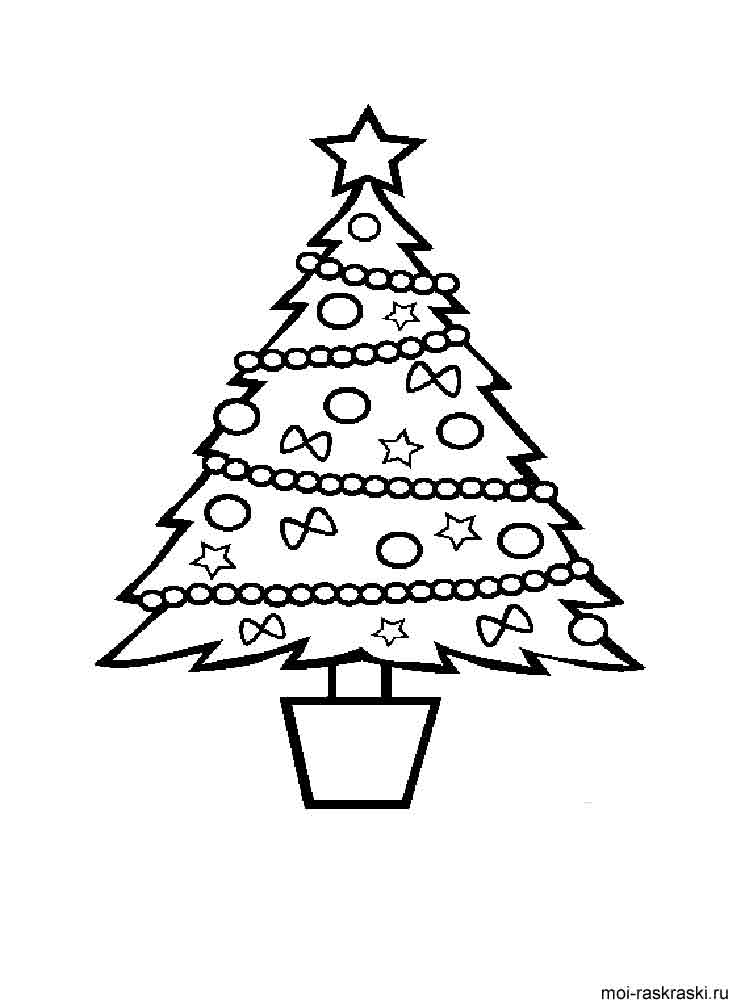 Get 85 Christmas Tree Coloring Page Printable Ideas 34