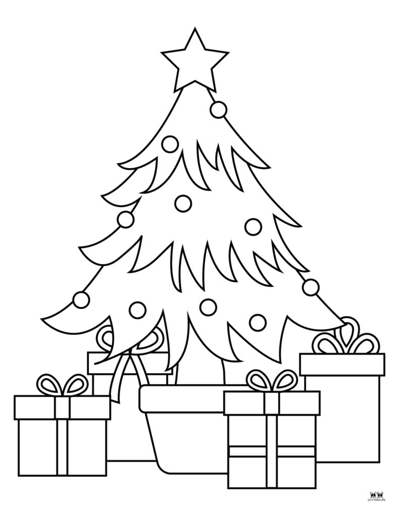 Get 85 Christmas Tree Coloring Page Printable Ideas 36